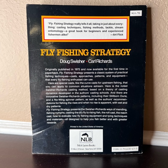 Vintage 1975 “Fly Fishing Strategy” by Doug Swisher and Carl Richards, Illustrat - Picture 3 of 10